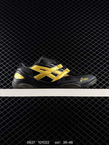 ASICS HYPERSYNC Black Gold Dark Gray 36-46 Sneaker Casual Sneakers - Unisex BS-81822