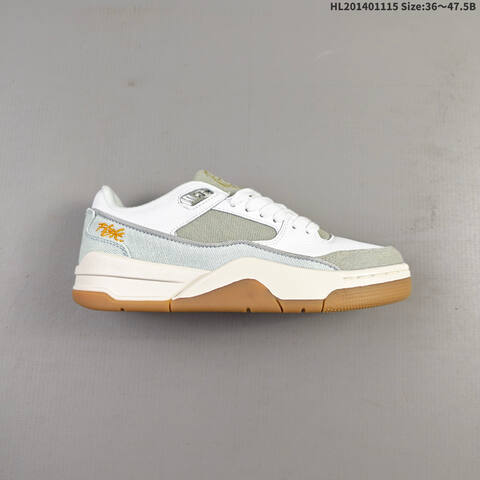 Jordan Flight Court White Grey Sail Gum 36 47 5 Casual - Unisex (BS-63682)