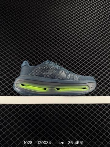 Nike Vomero 19 Blue-gray With Neon Green Accents 36-45 Running - Unisex (BS-74516)