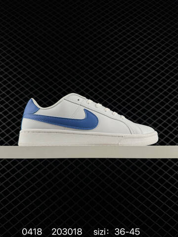 Nike Court Royale Low 2 White With Multiple Accent Color Options Light Blue Gum Black Red Teal EU 36-45 Casual - Unisex (BS-72019)