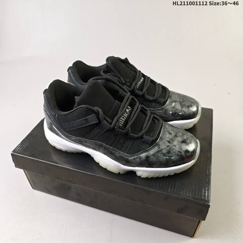 Jordan Air Jordan 11 Retro Low Concord White Black Blue EU 36-46 Basketball - Unisex (BS-63846)