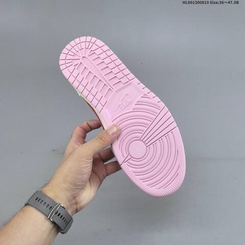Jordan Air Jordan 1 Low Travis Scott Tropical Pink White EU 36-47 5 Casual - Unisex (BS-65779)