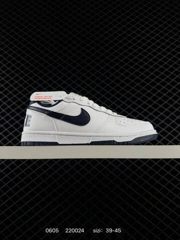Nike Big Low 355152-106 White Light Blue Black EU 39-45 Skate - Unisex (BS-70960)
