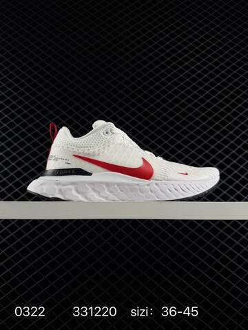 Nike Zoom React Infinity Run Flyknit 3 White Black Cream Multicolor 36-45 Running - Unisex (BS-72513)