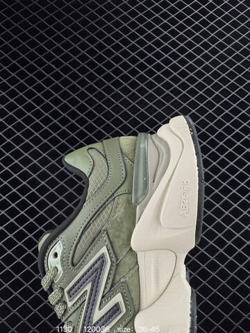 New Balance 9060 Olive Green Dark Grey Beige Black EU 36-45 Sneaker - Unisex (BS-82540)