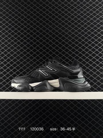 New Balance 9060 Black White Grey EU 36-45 Sneaker - Unisex (BS-82599)