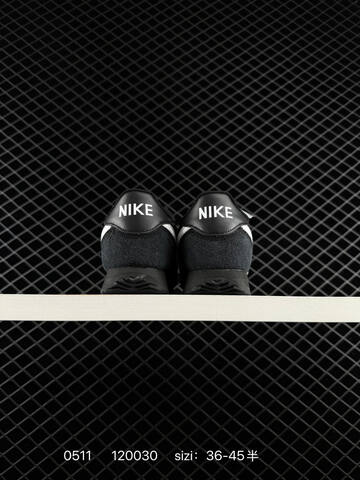 Nike Cortez Black White EU 36-45 Lifestyle - Unisex (BS-71547)