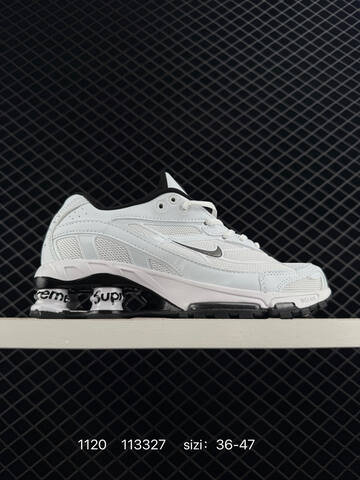 Nike Shox Ride 2 SP x Supreme Gray Black Red White EU 36-47 Lifestyle - Unisex (BS-74097)