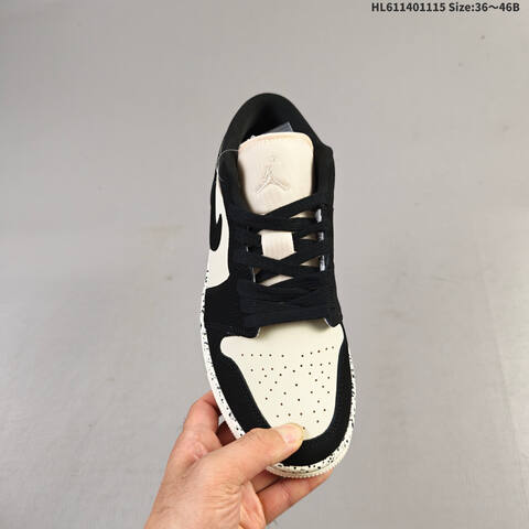Jordan Air Jordan 1 Low Black Cream Grey EU 36-46 Basketball - Unisex (BS-63723)