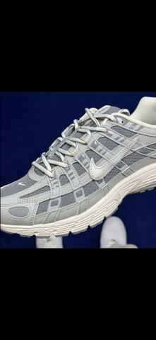 Nike P-6000 Grey And White EU 42 Running - Men's (BS-86961)