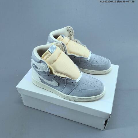 Jordan Air Jordan 1 High OG Craft Ivory Grey EU 36-47 5 Basketball - Unisex (BS-66137)