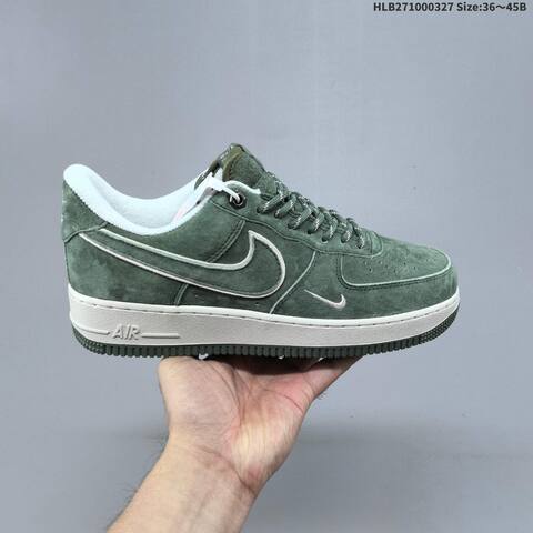 Nike Air Force 1 07 Low Navy Blue White Light Gray EU 36-45 Sneaker - Unisex BS-61107