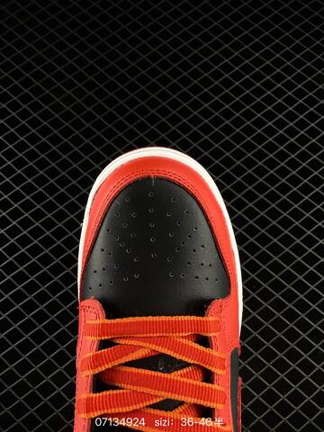 Nike SB Dunk Low Red Black White Orange EU 36-46 Skate - Unisex (BS-70271)