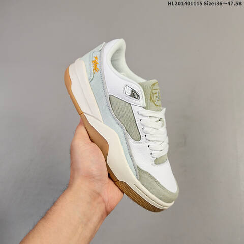 Jordan Flight Court White Grey Sail Gum 36 47 5 Casual - Unisex (BS-63682)