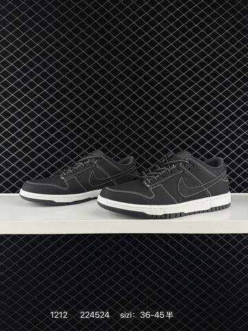 Nike Dunk Low Black White EU 36-45 5 Skate - Unisex (BS-73751)