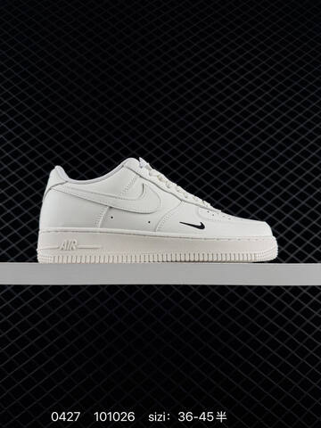 Nike Air Force 1 07 White Black 36-45 Casual - Unisex (BS-71825)