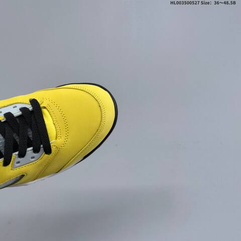 Jordan Air Jordan 5 Retro Yellow Multi Yellow Black Grey EU 36-48 5 Basketball - Unisex (BS-65862)