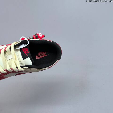 Nike Dunk Low Retro DIY Sail Red Black Cream EU 36-45 Skate Shoe - Unisex BS-61614