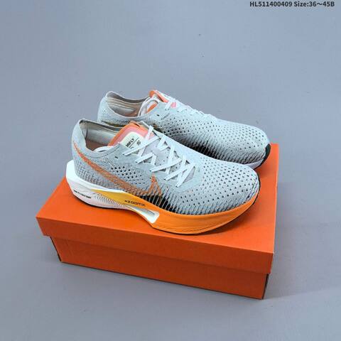 Nike ZoomX Vaporfly Next 3 Volt Black Orange Blue EU 36-45 Running Shoe - Unisex (BS-60861)