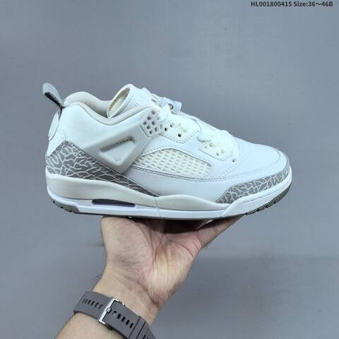 Jordan Air Jordan 3 5 Spizike Low White Grey EU 36-46 Basketball - Unisex (BS-66182)