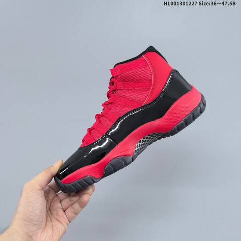 Jordan Air Jordan 11 Retro Red Black 36-47 5 Basketball - Unisex (BS-67241)