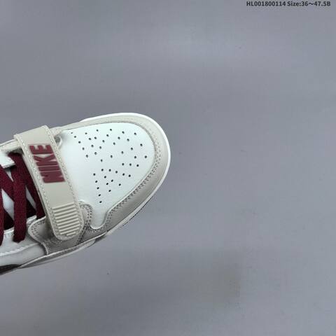 Jordan Legacy 312 Low White Burgundy Taupe Brown 36 47 5B Lifestyle - Unisex (BS-66980)