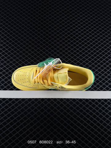 Nike Air Force 1 Pale Yellow Green Gum Yellow EU 36-45 Lifestyle - Unisex (BS-71625)