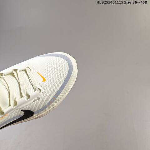 Nike Vomero 18 GTX ReactX Air Zoom Off White Black Light Grey Orange EU 36-45 Running Shoe - Unisex (BS-63671)