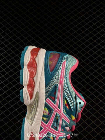 ASICS GEL Nimbus 16 Teal Pink Yellow Red Grey EU 36-47 Running Shoe Running Sneakers - Unisex (BS-81707)