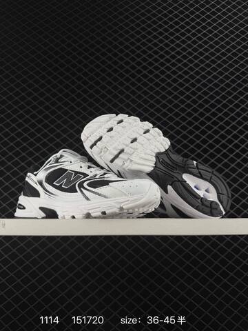 New Balance MR530 White Black EU 36-45 Sneaker - Unisex (BS-82590)