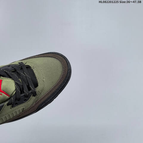 Nike Air Jordan Spizike Low Olive Green Black With Red Accents EU 36-47 5 Basketball - Unisex (BS-67277)
