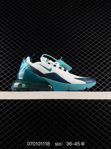 Nike Air Max 270 White Teal Navy Black EU 36-45 Running - Unisex (BS-70319)