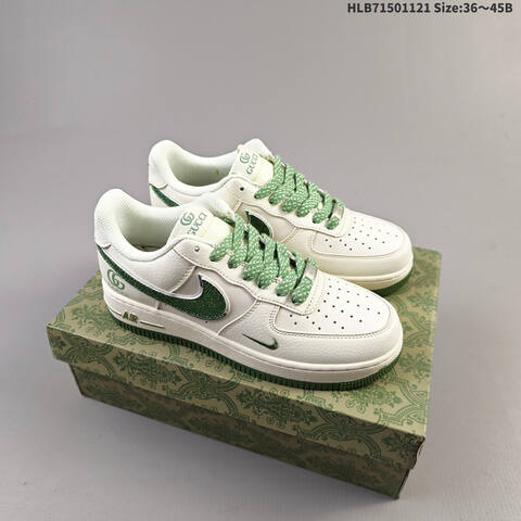 Nike Air Force 1 07 Low Off White Green EU 36-45 Sneaker - Unisex (BS-67723)