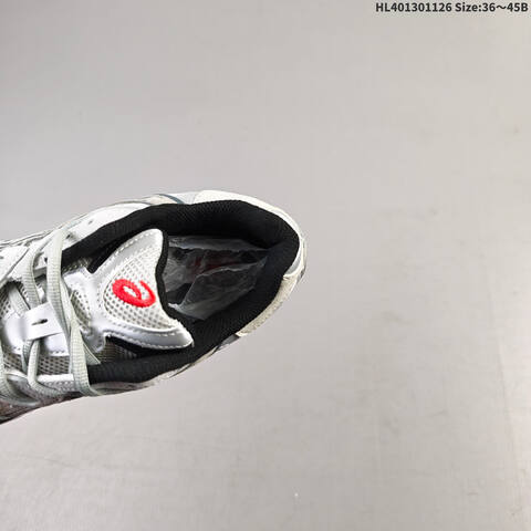 ASICS GEL-NYC AHAR 1203A571-100 Silver White Dark Grey Black Red EU 36-45 Running Shoe Running Sneakers Unisex BS-69226