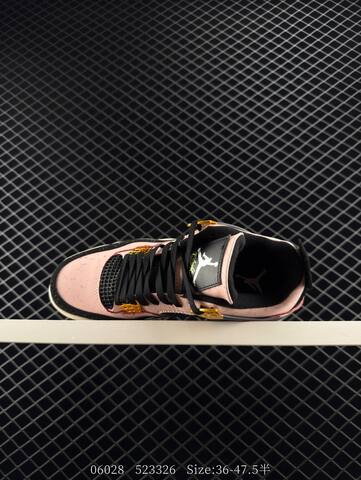Jordan Air Jordan 4 Retro CT8527 016 Pink Black Gold Beige EU 36-47 5 Basketball Shoe - Unisex BS-81134
