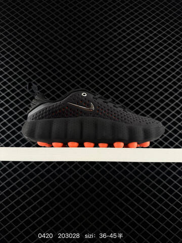 Nike Mind 002 Black Orange Grey Orange EU 36-45 Half Sizes Available Lifestyle - Unisex (BS-71982)