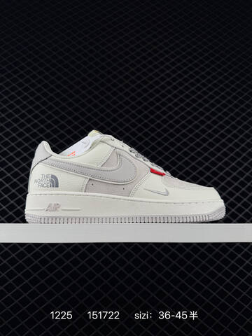 Nike Air Force 1 07 LV8 White Grey Black Red EU 36-45 Lifestyle - Unisex (BS-73496)