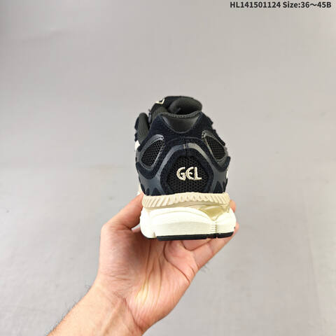 ASICS GEL NYC Black Cream Off White EU 36 45 Running Shoe EU 36-45 Running Sneakers - Unisex (BS-69236)