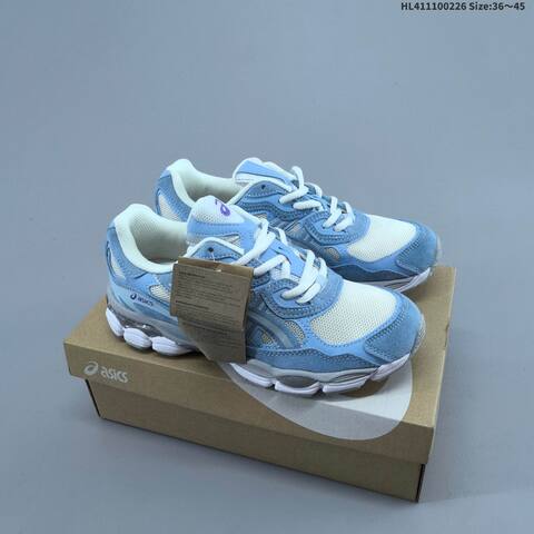 ASICS GEL-NYC White Pink Silver Cream EU 36-40 Running Shoe Running Sneakers - Unisex (BS-69019)