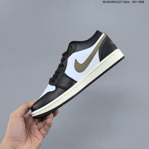 Jordan Air Jordan 1 Low Shadow Brown White Black EU 36-45 Casual - Unisex (BS-67243)