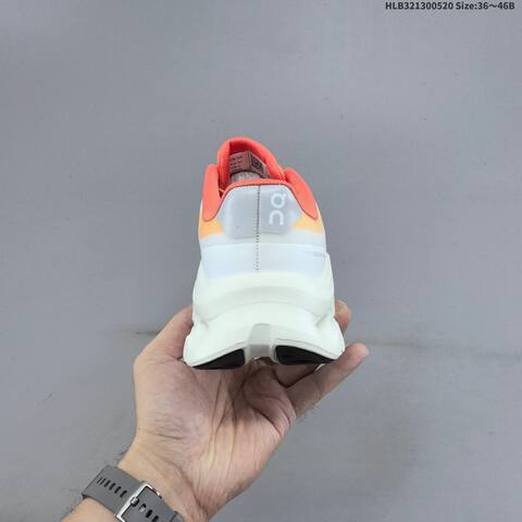 On Running Cloudtilt Remix Eva White Coral Orange Cream EU 36-46 Running Shoe Running Sneakers - Unisex (BS-69540)