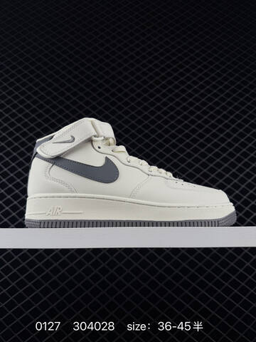 Nike Air Force 1 07 High Multiple Colorways Shown Tan Light Grey White Red White Grey EU 36-45 5 Casual - Unisex (BS-72934)