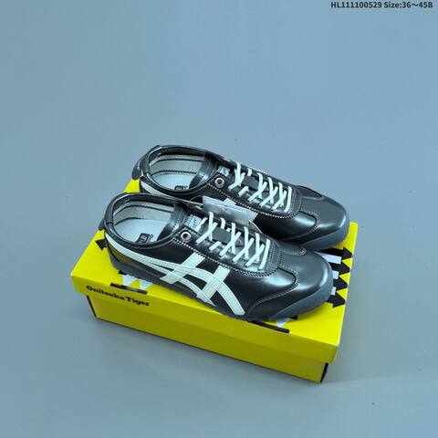 Onitsuka Tiger Mexico 66 Slip On Cream White Grey EU 36-45 Sneaker Casual Sneakers - Unisex (BS-68788)