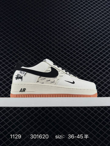 Nike Air Force 1 07 White Black EU 36-45 5 Lifestyle - Unisex (BS-73931)