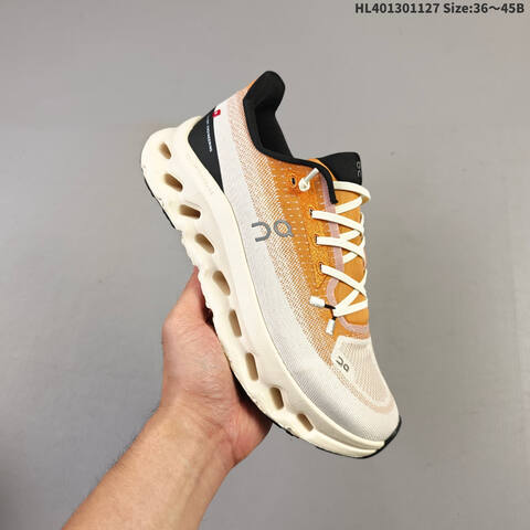 On Running Cloudtilt Off White Orange Black EU 36-45 Running Shoe Running Sneakers - Unisex (BS-69763)