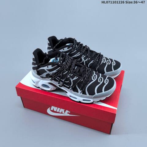 Nike Air Max Plus TN Grey Black Yellow EU 36-47 Running Shoe - Unisex BS-62437