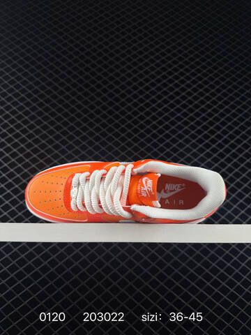 Nike Air Force 1 07 Low Orange White EU 36-45 Lifestyle - Unisex (BS-73046)