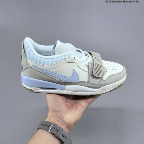 Jordan Legacy 312 Low White Light Grey Pale Blue EU 36-46 Basketball - Unisex (BS-66056)