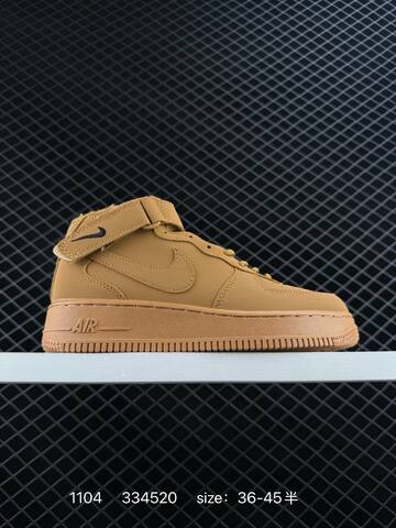 Nike Air Force 1 Low White Black Tan EU 36-45 5 Lifestyle - Unisex (BS-74379)