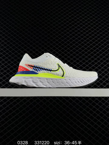 Nike Zoom React Infinity Run FK 3 White Red Black EU 36-45 Running - Unisex (BS-72405)